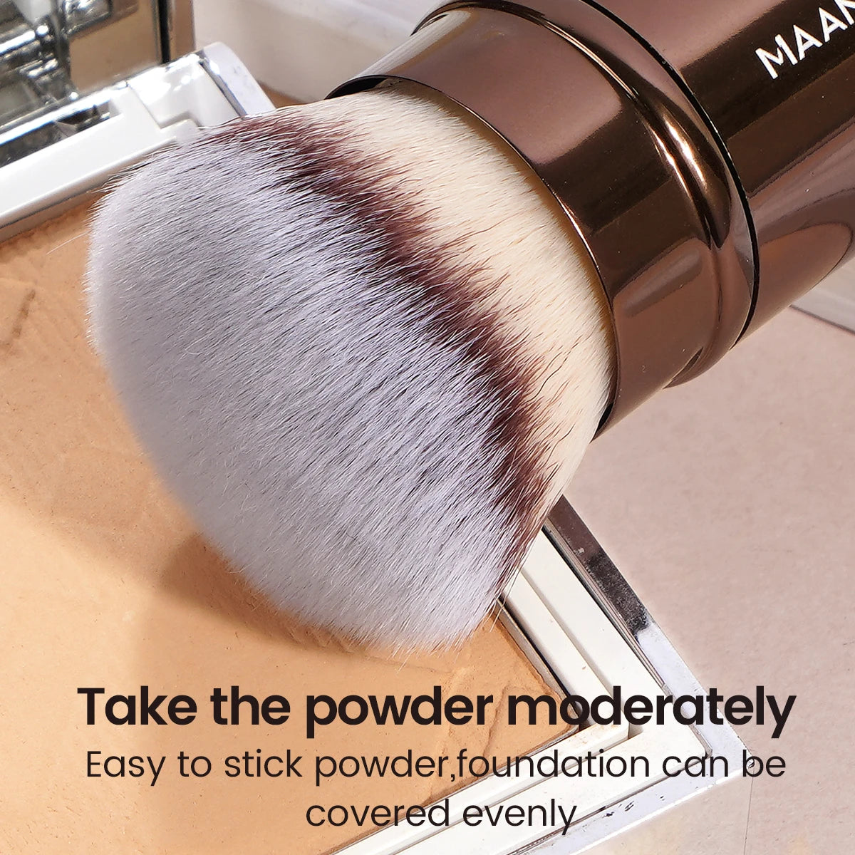 Maange Dubbelkops Make-up Kwast — Foundation, Poeder, Concealer & Blush