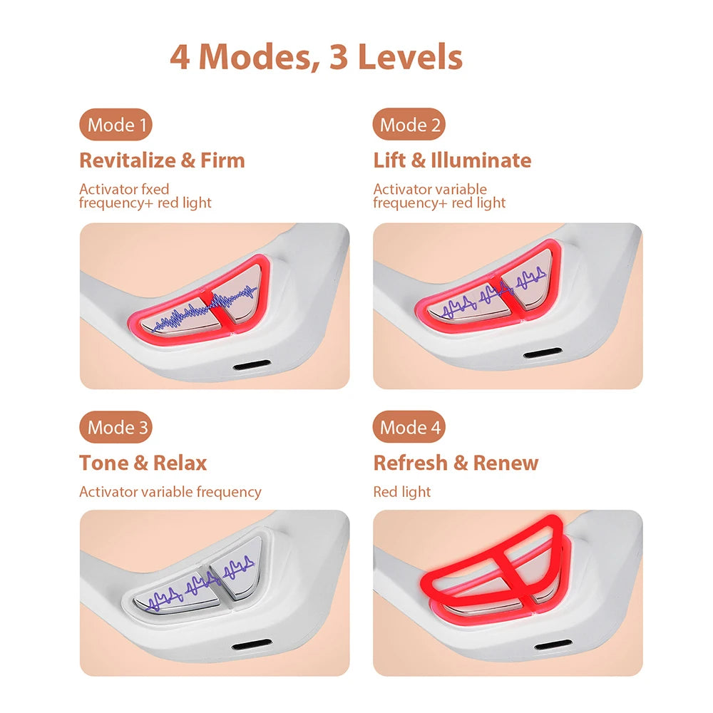 3D Oogmassager – Warmte, Vibratie & Acupressuur voor Ontspannen Ogen