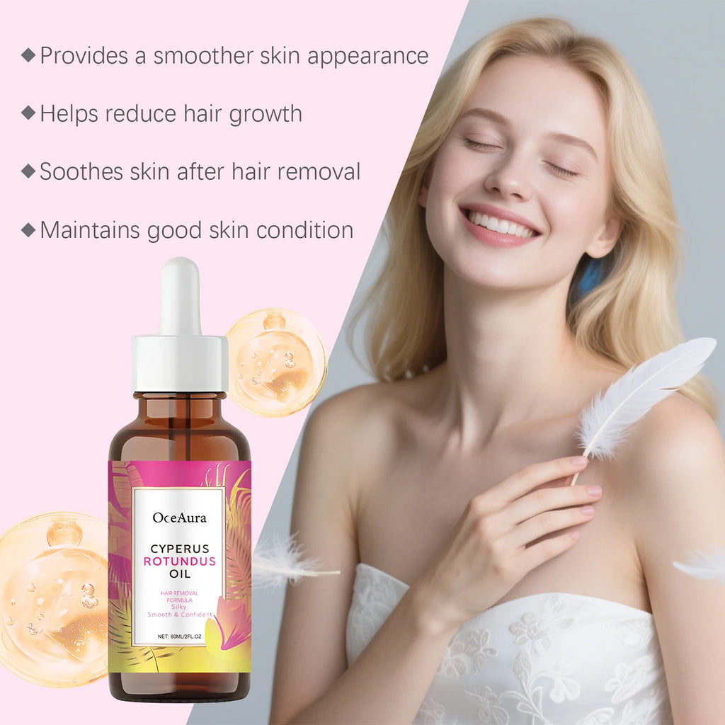 Haarontharing Olie — Anti-Haargroei & Diepe Hydratatie na Ontharing