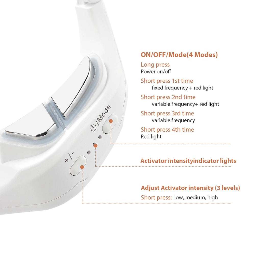 3D Oogmassager – Warmte, Vibratie & Acupressuur voor Ontspannen Ogen