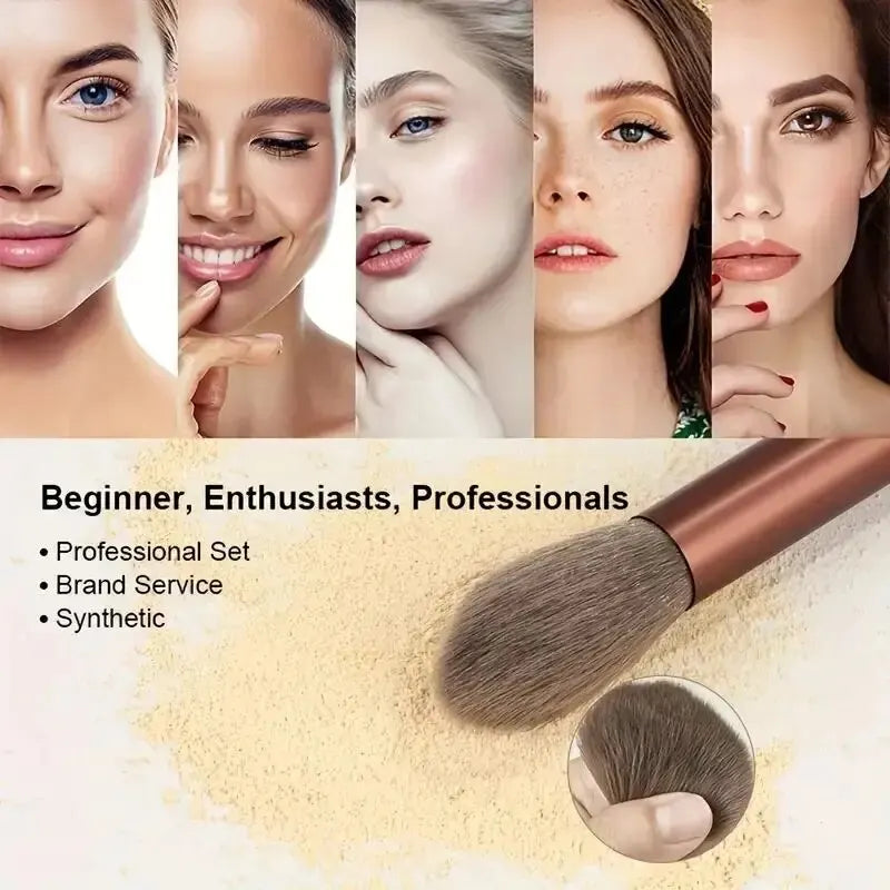 Professionele Make-up Kwastenset – Compleet voor Elke Look