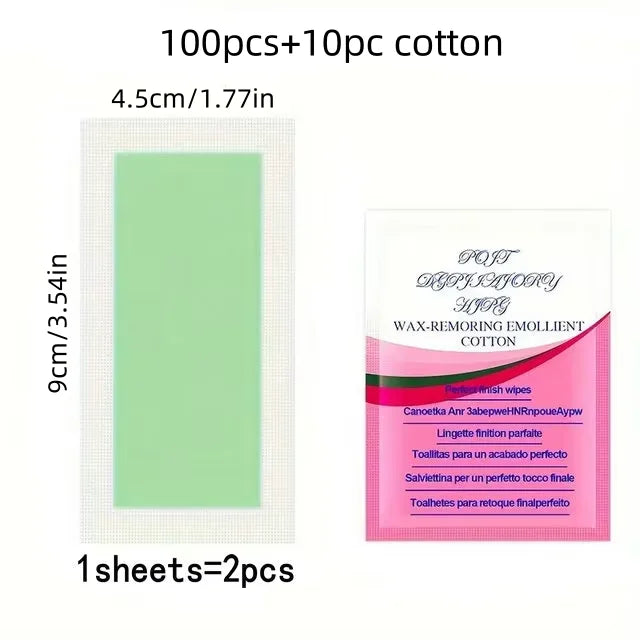 Ontharingsstrips voor Gezicht, Armen & Benen – Koud Wax Ontharing