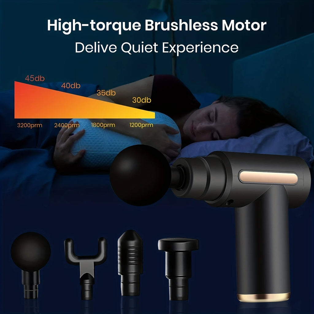 Massage Gun Elektrisch Percussie Pistol – Diepe Spiermassage & Herstel