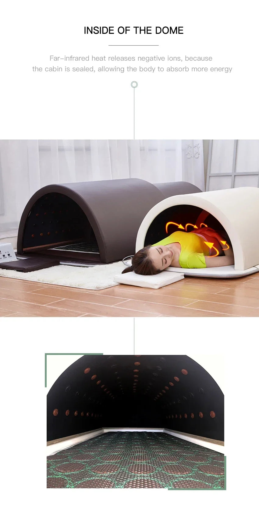 Tourmaline Far Infrared Sauna Bed — Slimming & Detox Therapy