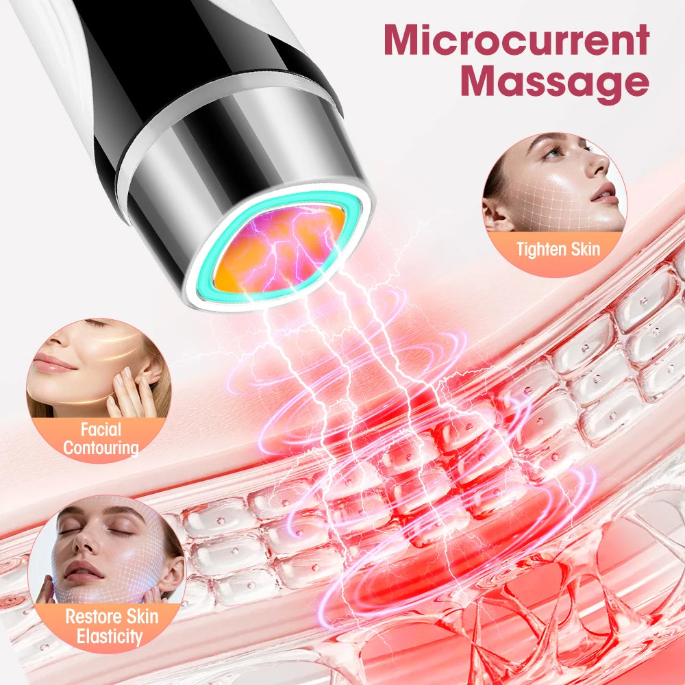 4-in-1 EMS Microcurrent Beauty Device – LED Lichttherapie & Lifting