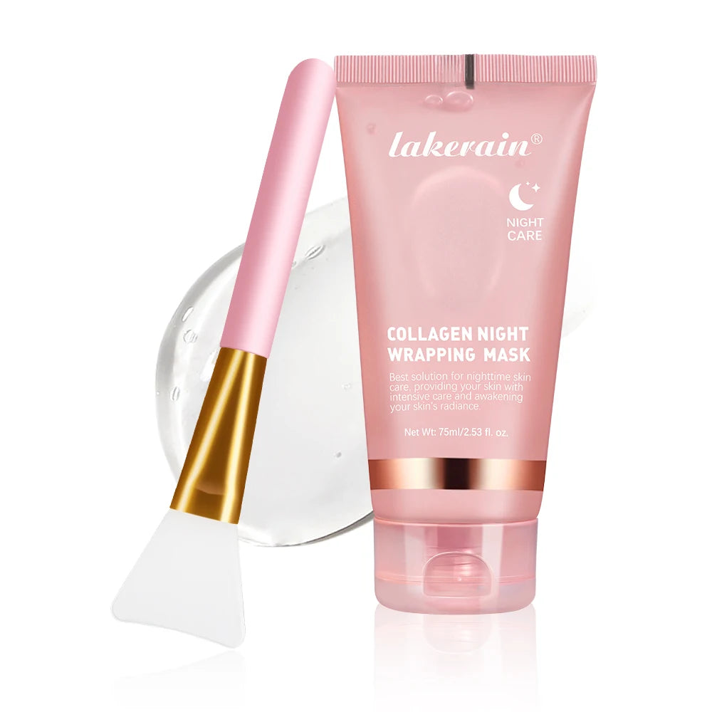 Collageen Jelly Crème Peel-Off Nachtmasker — Hydratatie & Verstrakking