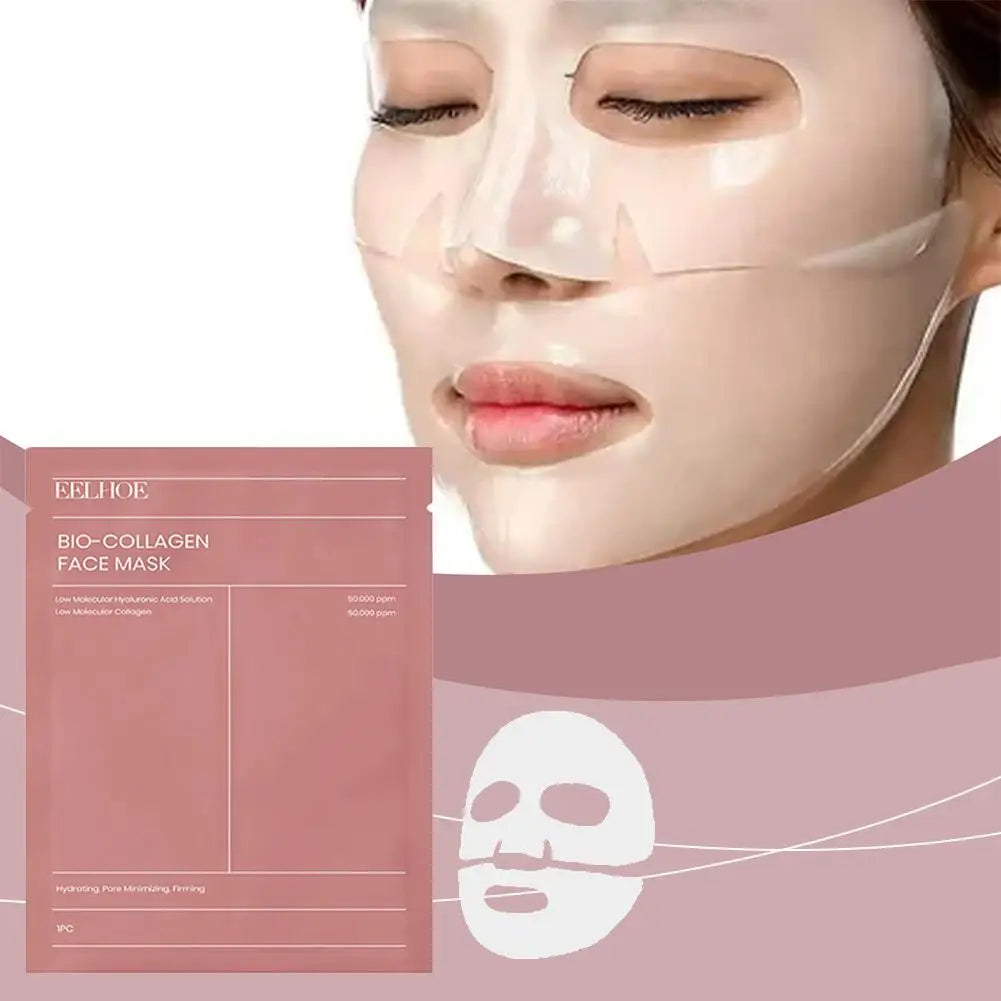 Bio Collageen Gezichtsmasker — Poriënverkleining, Hydratatie & Stralende Huid