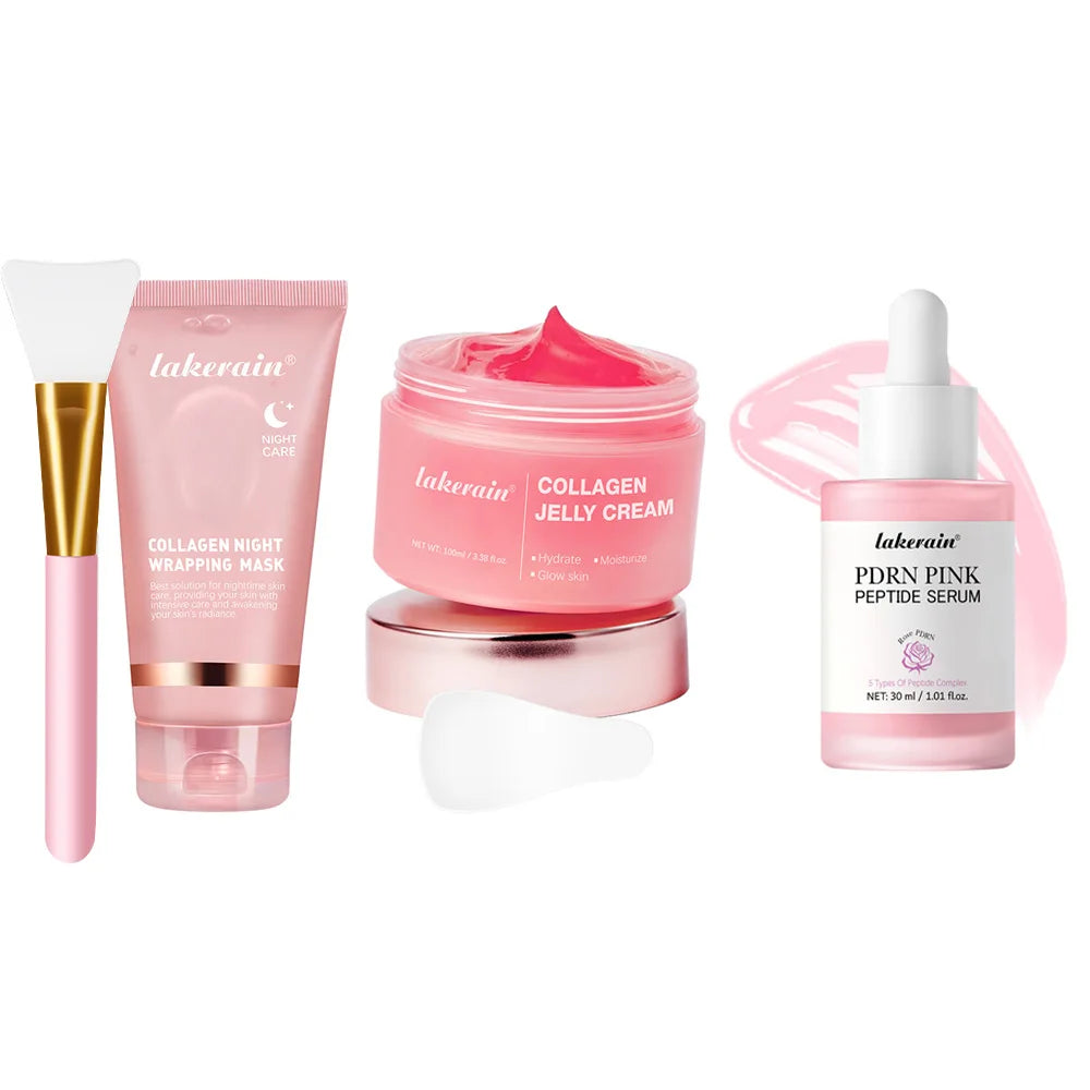 Collageen Jelly Crème Peel-Off Nachtmasker — Hydratatie & Verstrakking
