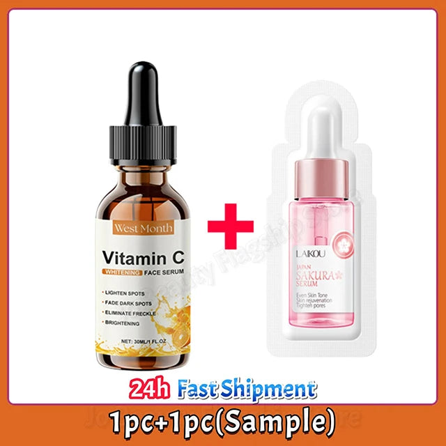 Vitamine C Whitening Serum — Vlekken Verwijderen, Brightening & Huidherstel