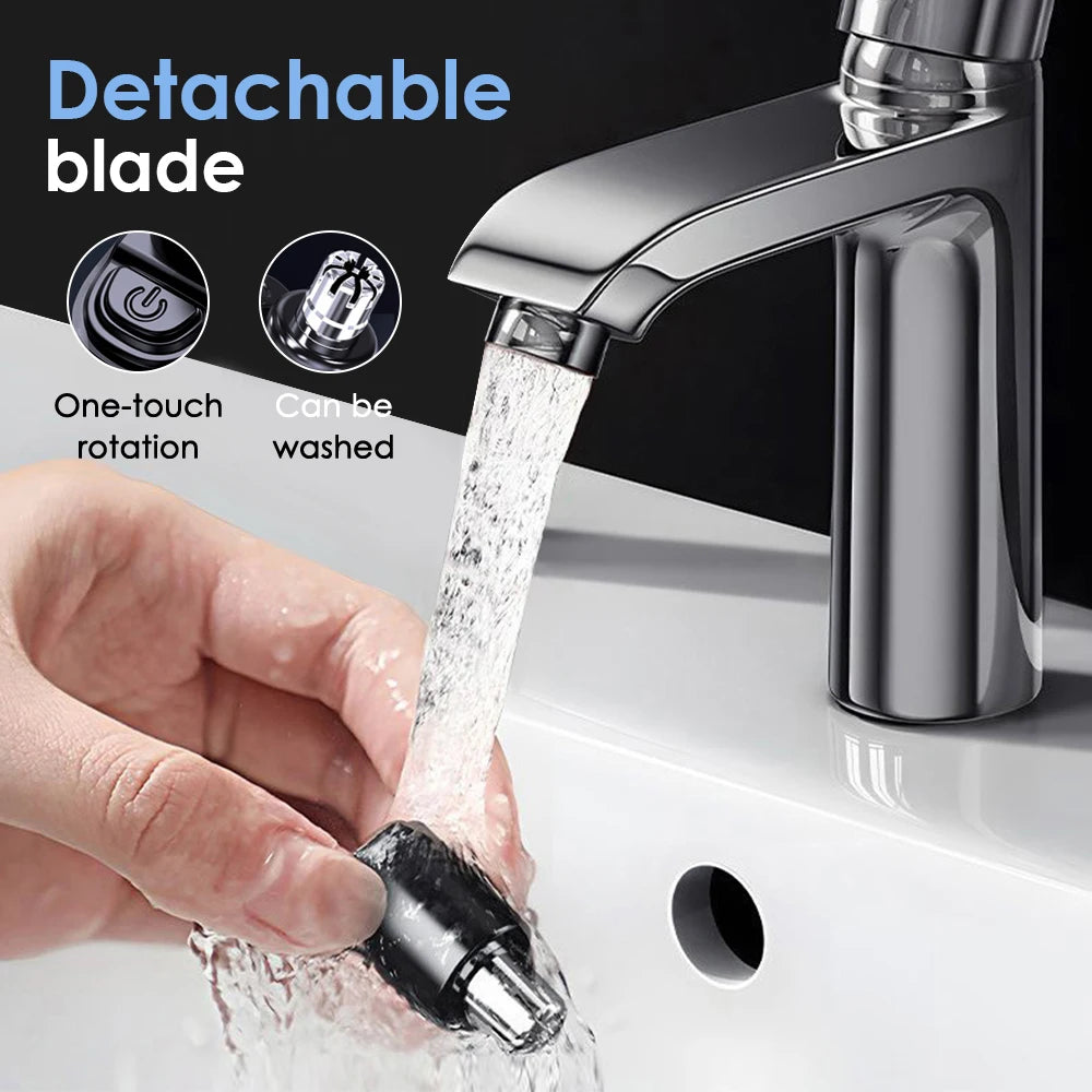 Oplaadbare Neushaar Trimmer & Gezichtshaar Scheerapparaat — Draagbare Grooming Tool