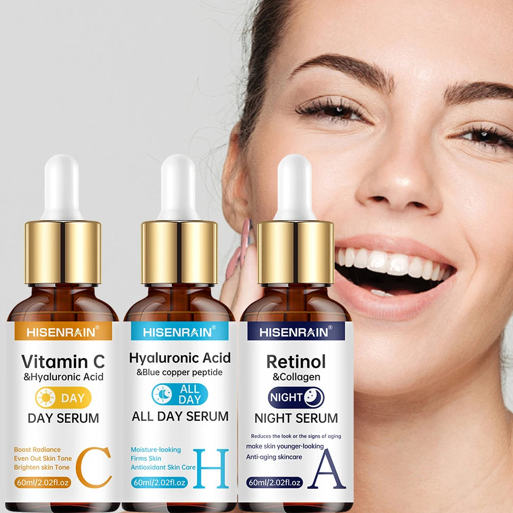 Vitamine C & Retinol Serum Duo — Anti-Aging & Diepe Hydratatie