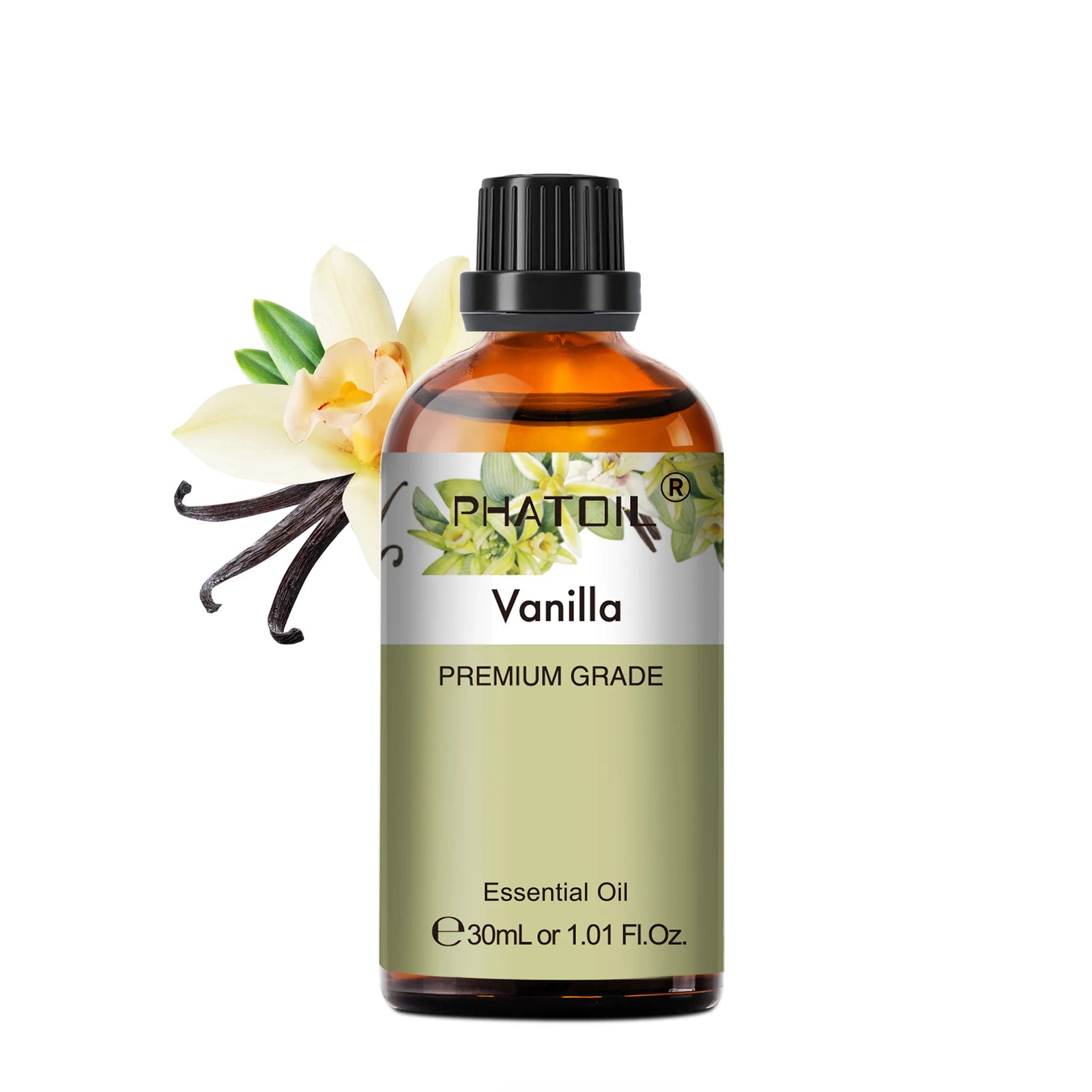 PHATOIL Essentiële Oliën Set 30ml – Lavendel, Citroen, Eucalyptus, Sandelhout & Bergamot voor Diffuser & DIY