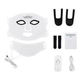 Siliconen LED Masker Gezicht & Nek – 7 Kleuren Lichttherapie voor Huidherstel