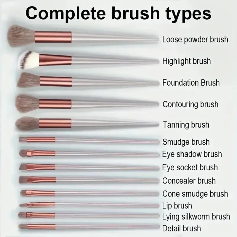 Professionele Make-up Kwastenset – Compleet voor Elke Look