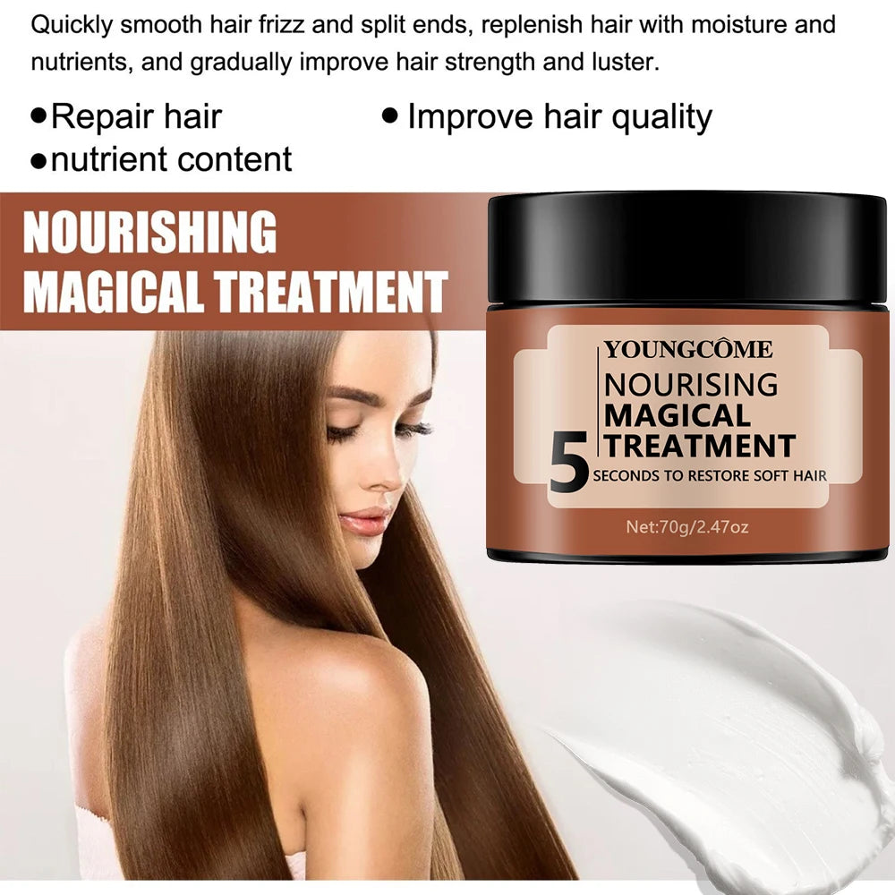 Miraculous Keratine Haarmasker — 5 Seconden Herstel voor Beschadigd Haar