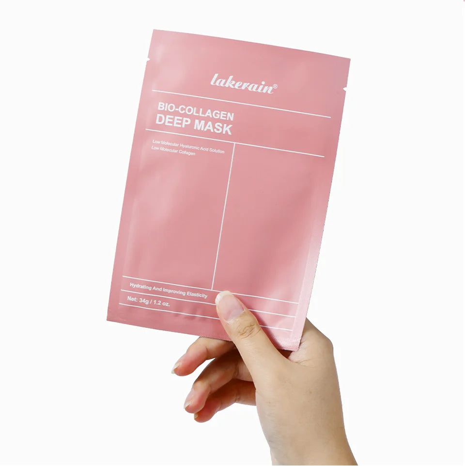 Bio-Collageen Diep Nachtmasker 34g — Hydratatie, Poriënverkleining & Stralende Huid