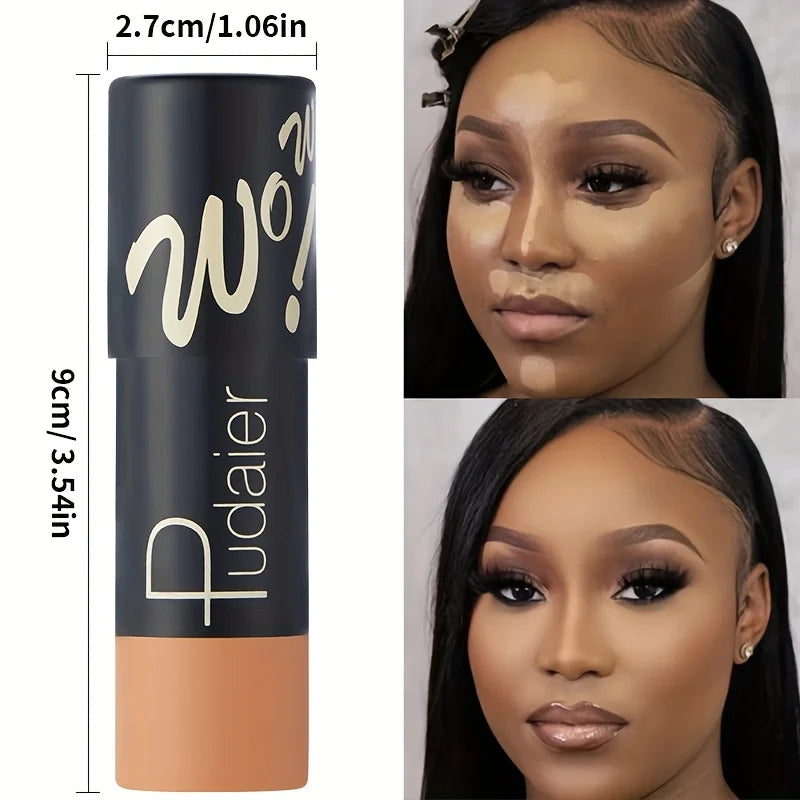 2-in-1 Foundation & Concealer Stick 10g – Langdurige Dekking voor een Vlekkeloze Huid