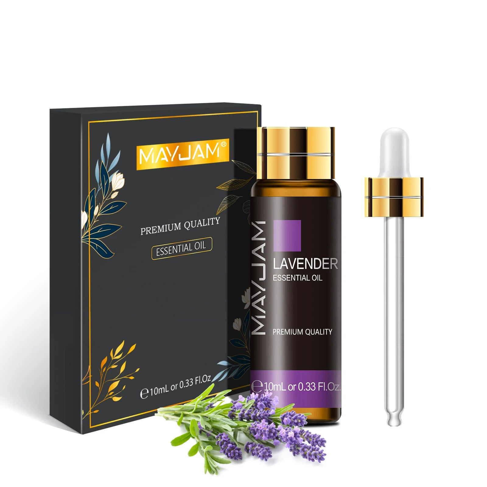 MAYJAM Essentiële Oliën 10ml – Puur Plantenextract voor Aromatherapie & DIY