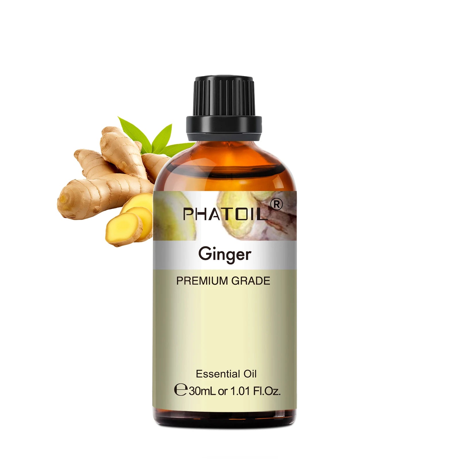 PHATOIL Essentiële Oliën Set 30ml – Lavendel, Citroen, Eucalyptus, Sandelhout & Bergamot voor Diffuser & DIY