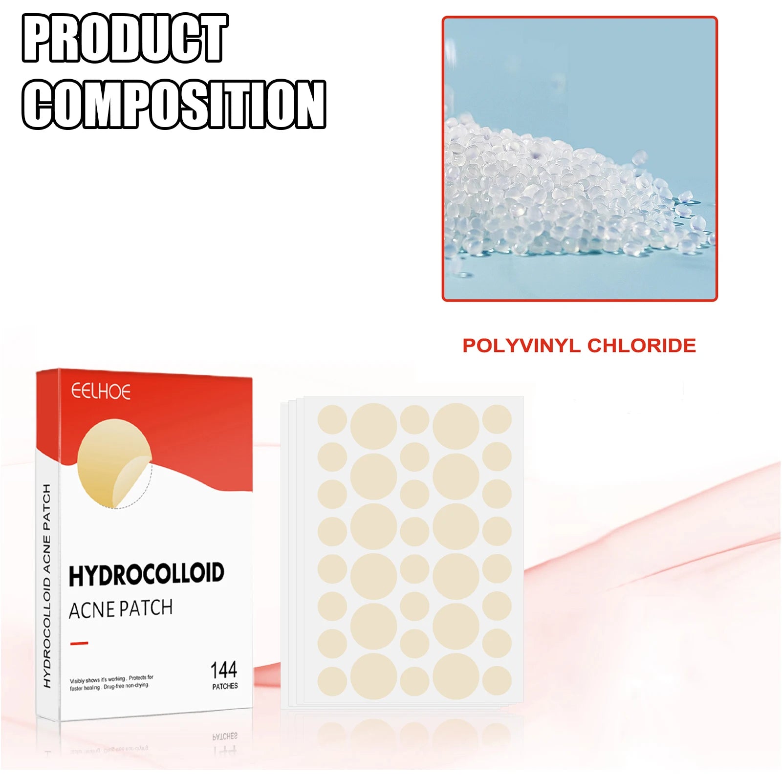 Hydrocolloid Acne Patches — Onzichtbare Puistjesbehandeling