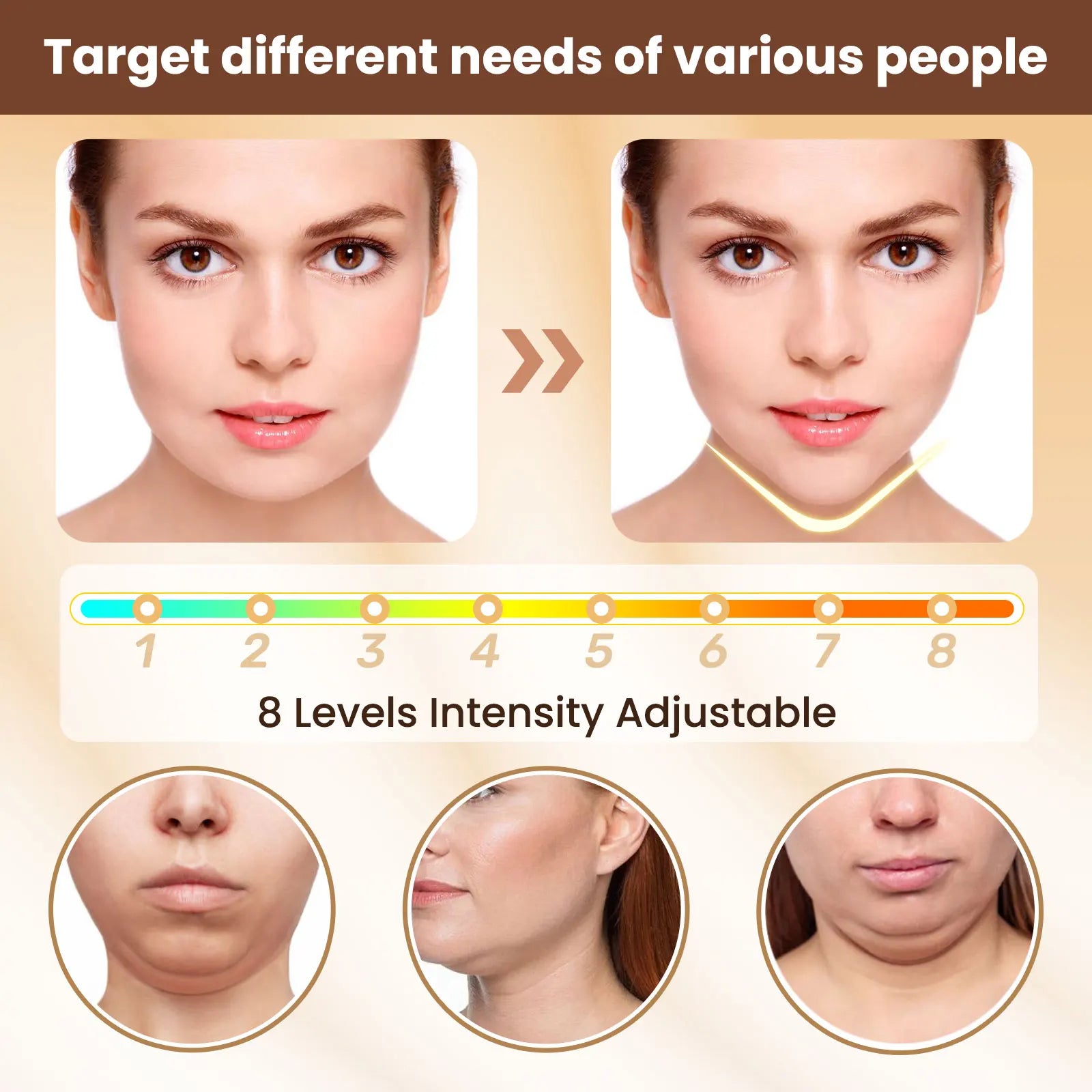 V-Face Beauty Tool – gezichtsmassage en contouring