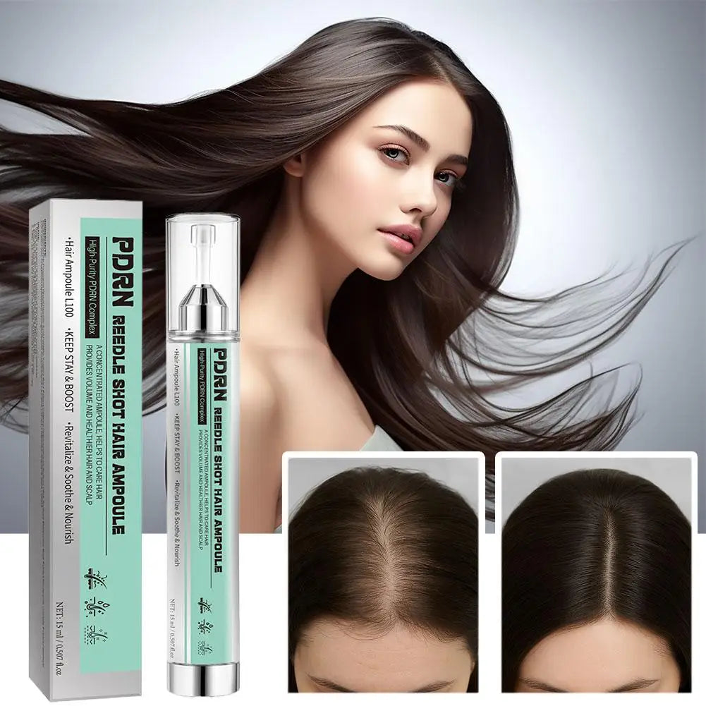 PDRN Haarampoule met Keratine & Biotine — Diepe Hydratatie & Haarherstel