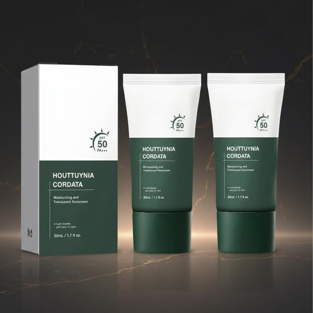 SPF50+ zonnebrandcrème met Centella – productfoto