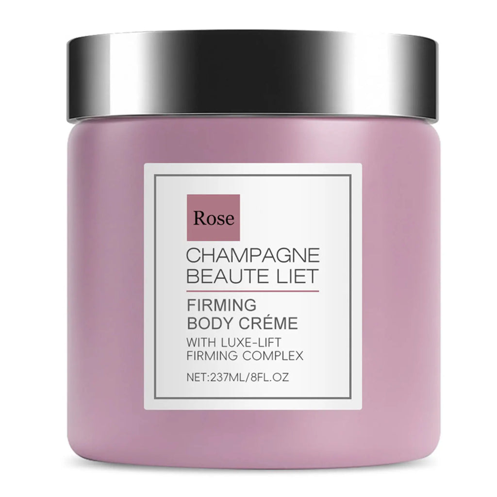 Champagne Firming Body-Cream With Pepperslim Anti Wrinkle Skin Tightening Cream Daily Hydrating Body Lotion For Men And Women Kenza Beauty Lab