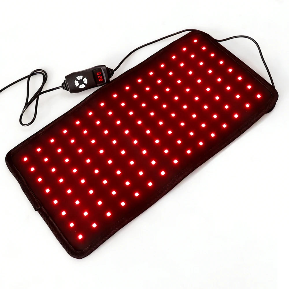 LED Rood & Infrarood Lichttherapie Riem — 120 LED's, 660nm & 850nm voor Rug & Lichaam