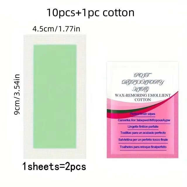 Ontharingsstrips voor Gezicht, Armen & Benen – Koud Wax Ontharing