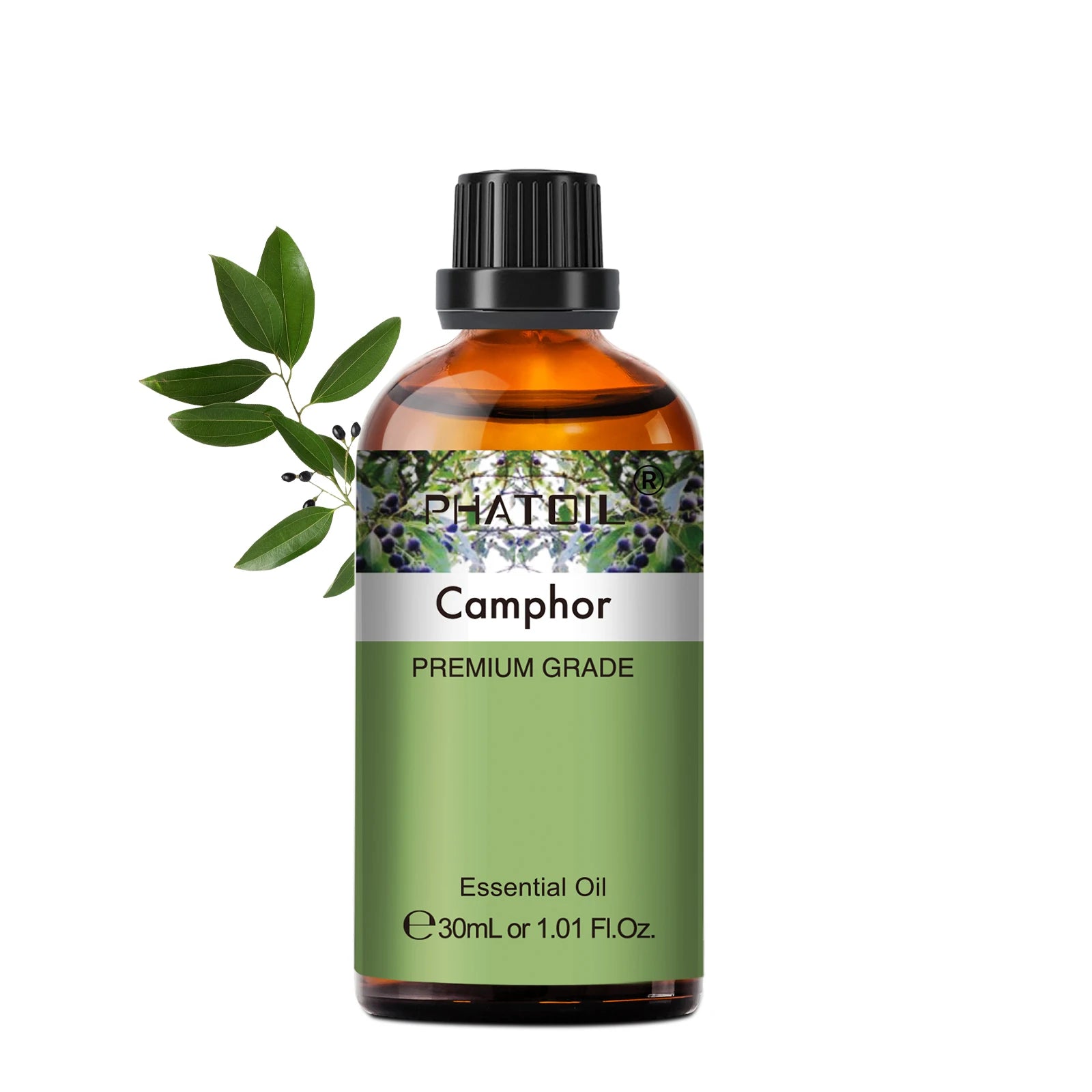 PHATOIL Essentiële Oliën Set 30ml – Lavendel, Citroen, Eucalyptus, Sandelhout & Bergamot voor Diffuser & DIY