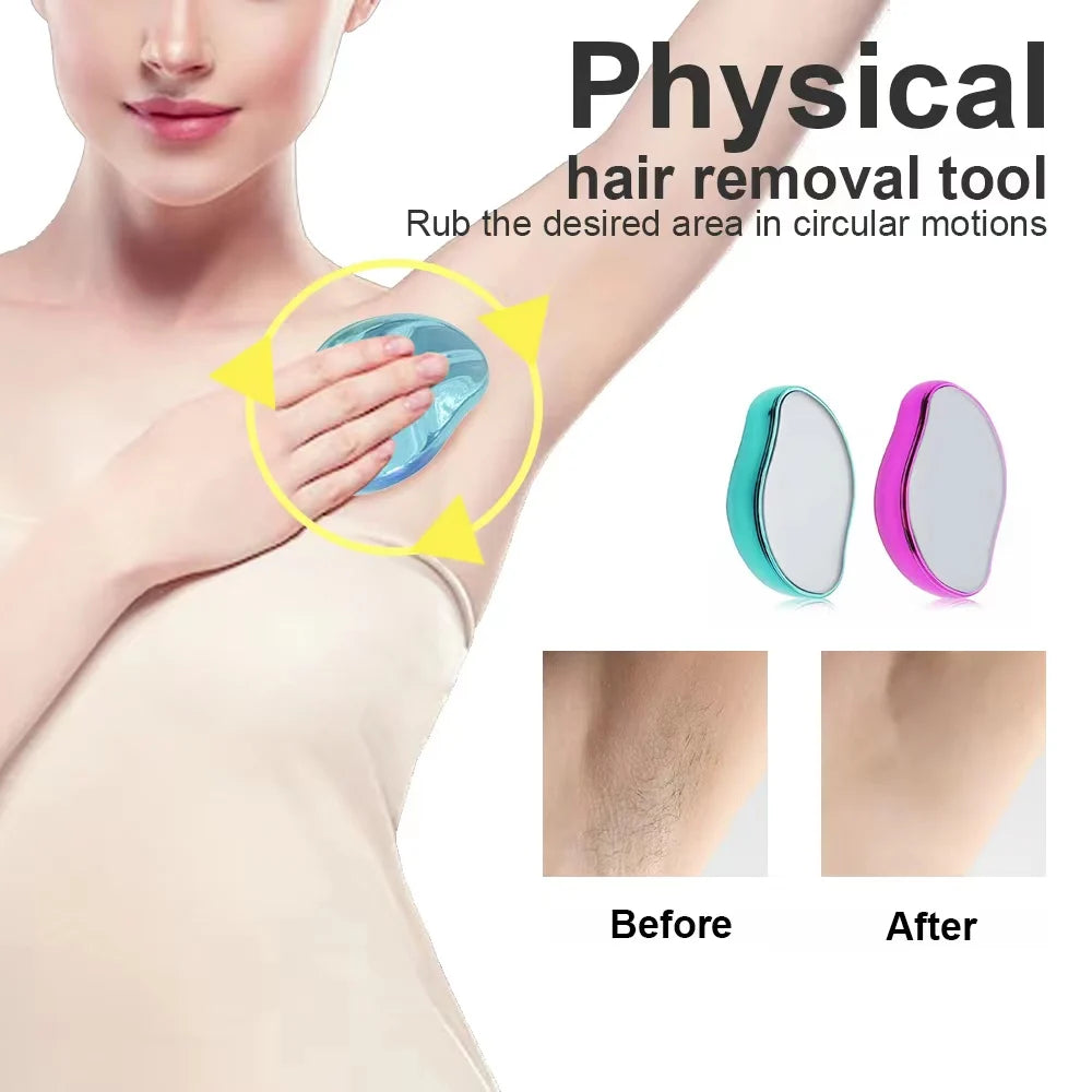 Kristal Haar Verwijderaar – Pijnloos Ontharen & Exfoliëren