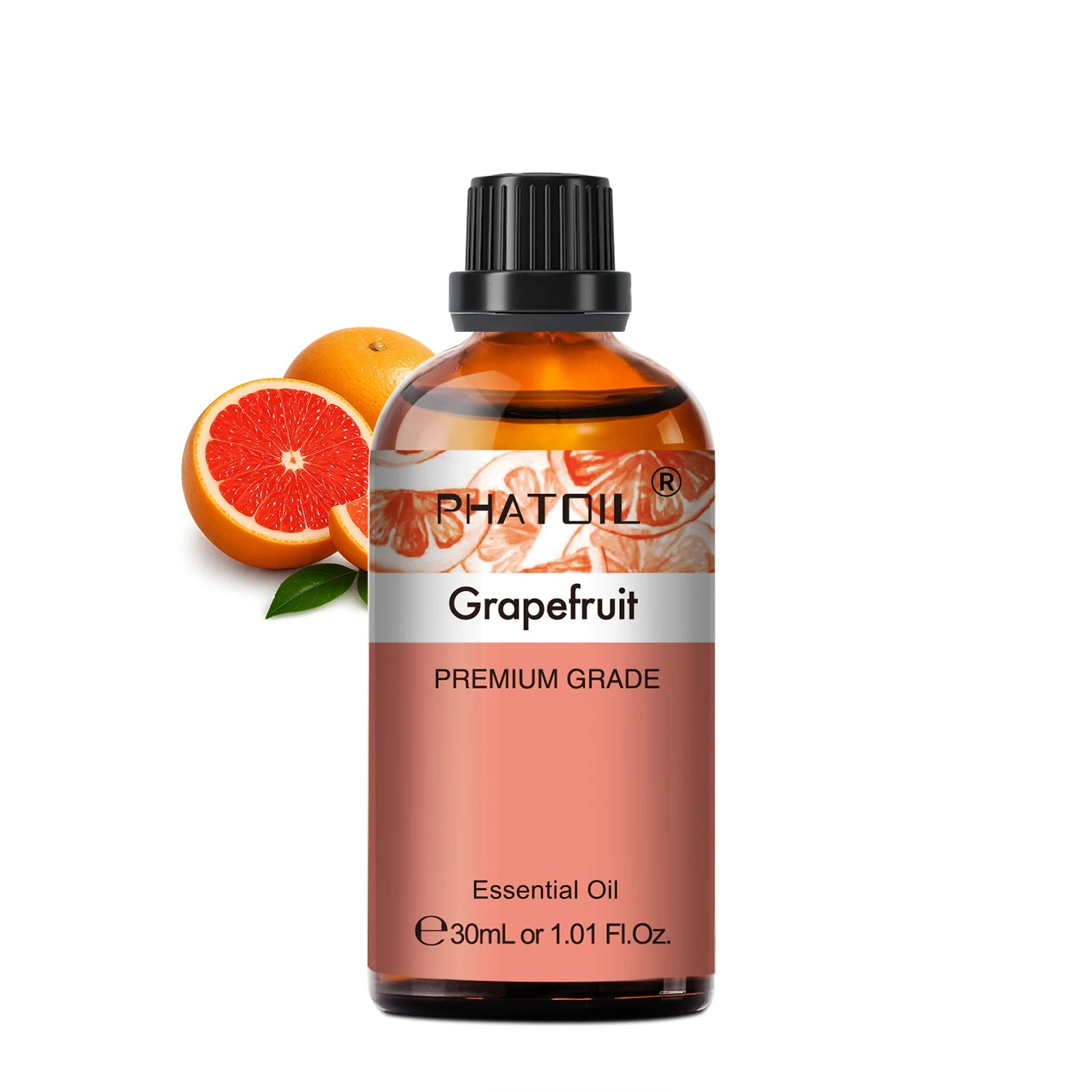 PHATOIL Essentiële Oliën Set 30ml – Lavendel, Citroen, Eucalyptus, Sandelhout & Bergamot voor Diffuser & DIY