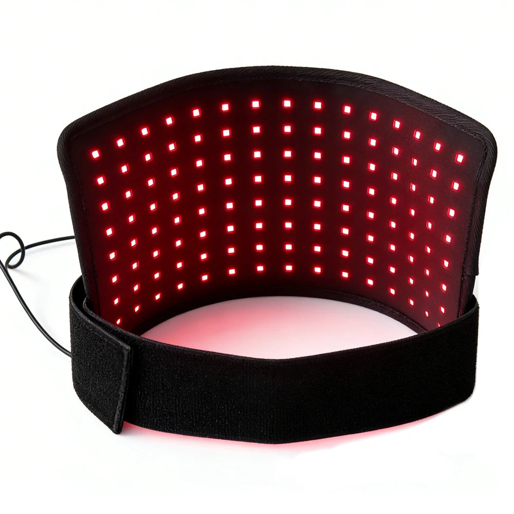 LED Rood & Infrarood Lichttherapie Riem — 120 LED's, 660nm & 850nm voor Rug & Lichaam