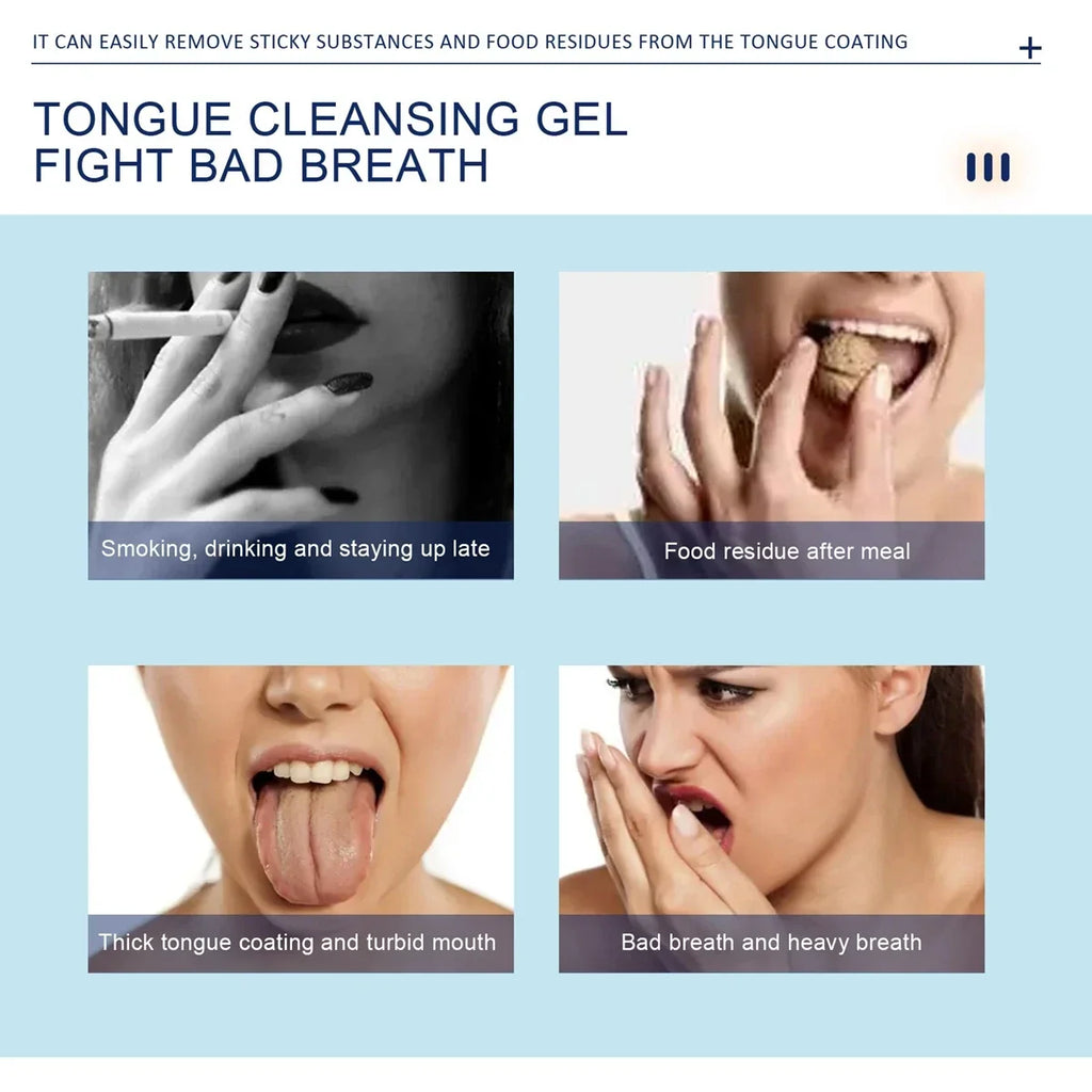 Siliconen tongreiniger voor een complete mondverzorgingsroutine – Kenza Beauty Lab