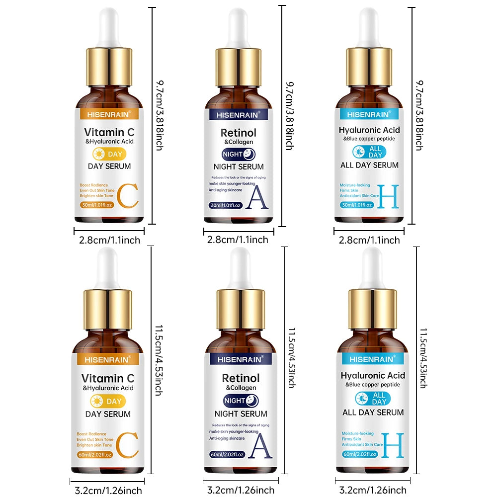 Vitamine C & Retinol Serum Duo — Anti-Aging & Diepe Hydratatie