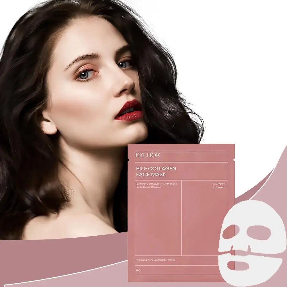 Bio Collageen Gezichtsmasker — Poriënverkleining, Hydratatie & Stralende Huid