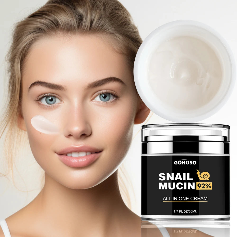 ENVISHA Slakkenmucus Gezichtscrème — Anti-Aging, Verstrakking & Hydratatie