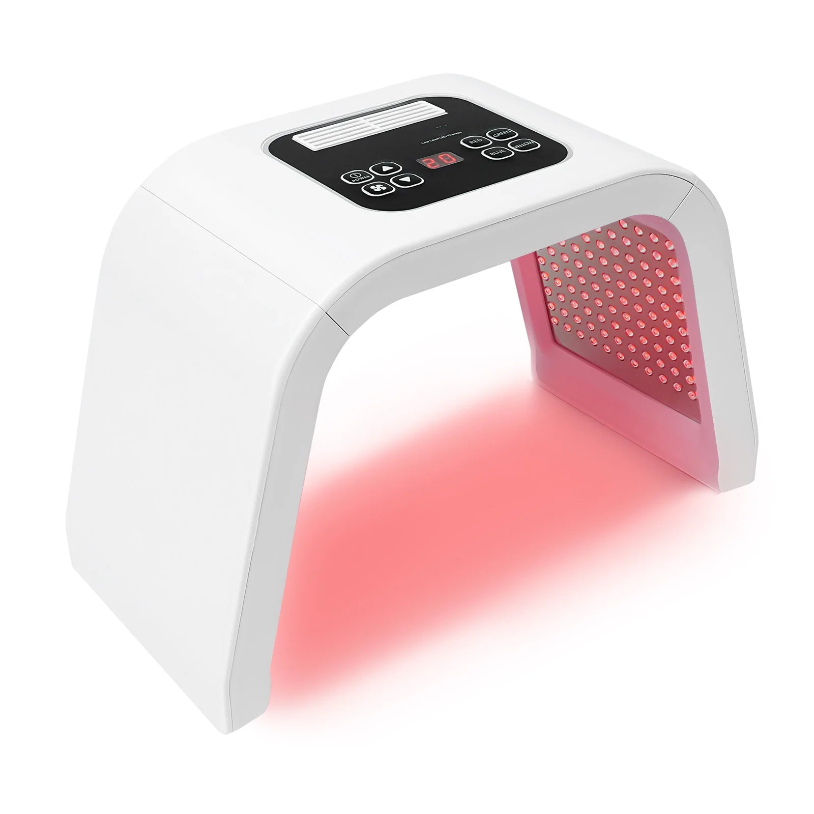7-Kleuren PDT LED Gezichtsmasker – Professionele Photon Therapie
