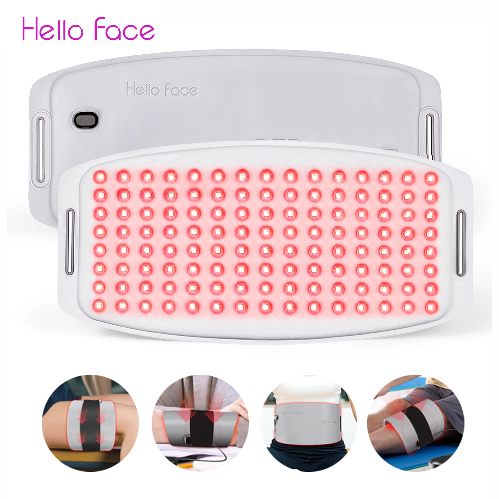 Hello Face L6 Roodlicht & Infrarood Therapiemasker – 510K Gecertificeerd
