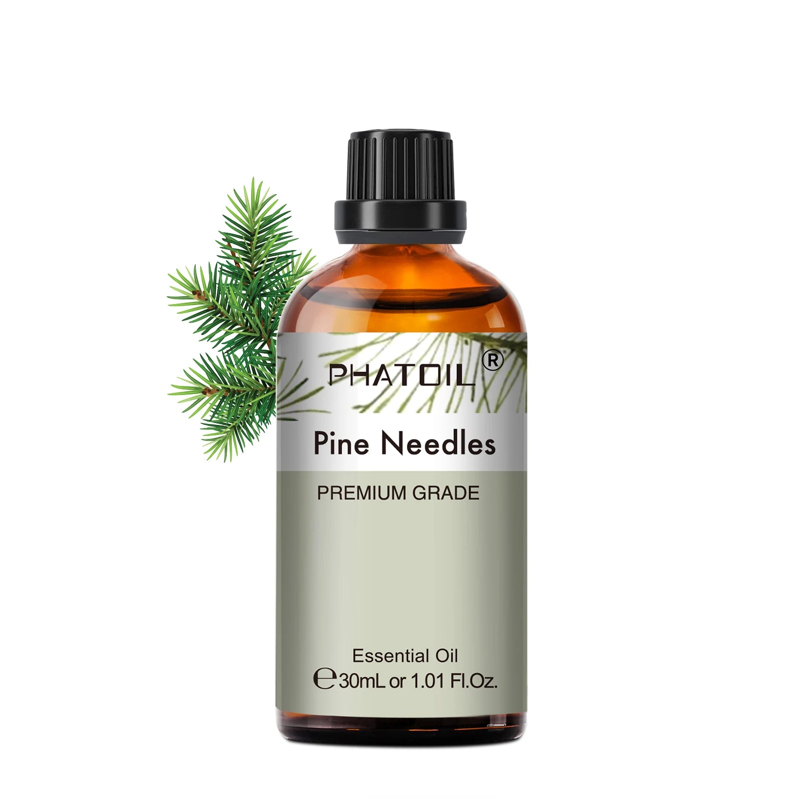 PHATOIL Essentiële Oliën Set 30ml – Lavendel, Citroen, Eucalyptus, Sandelhout & Bergamot voor Diffuser & DIY