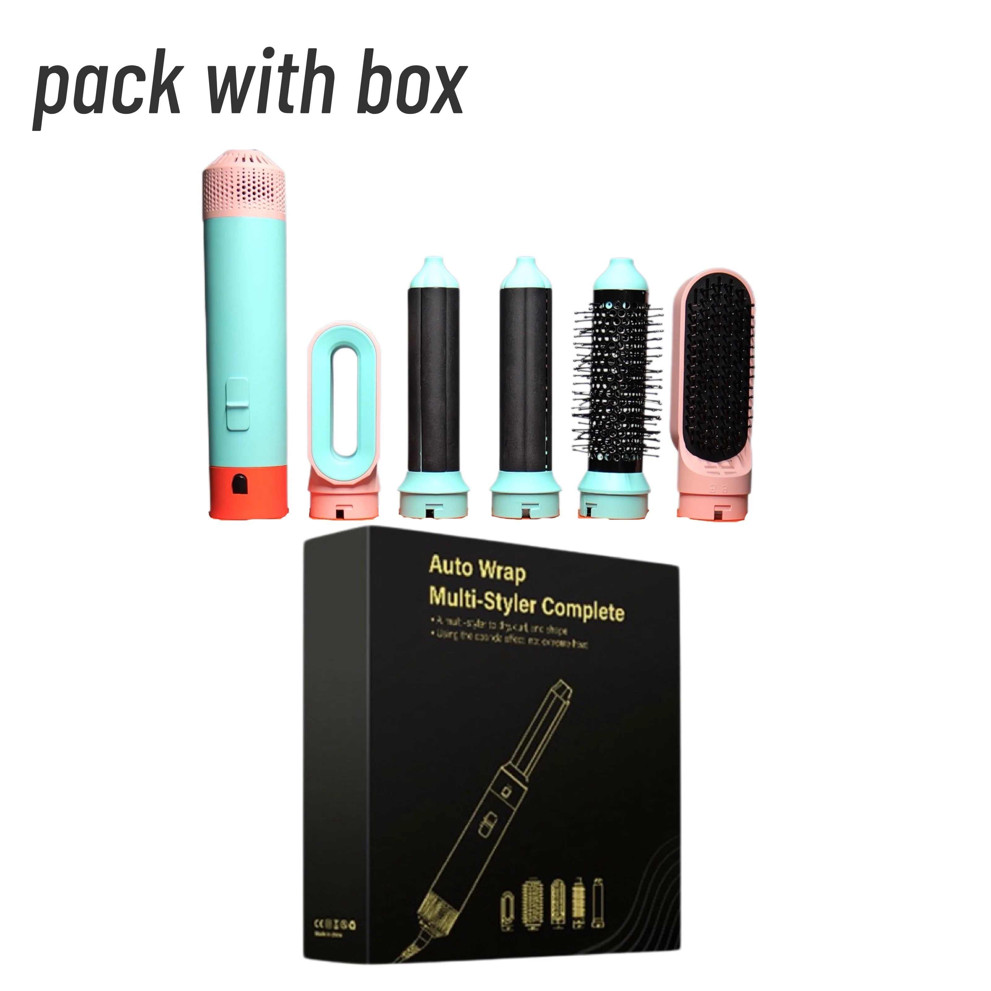 5-in-1 Multi Styler Haardroger — Professioneel Stijlen Thuis