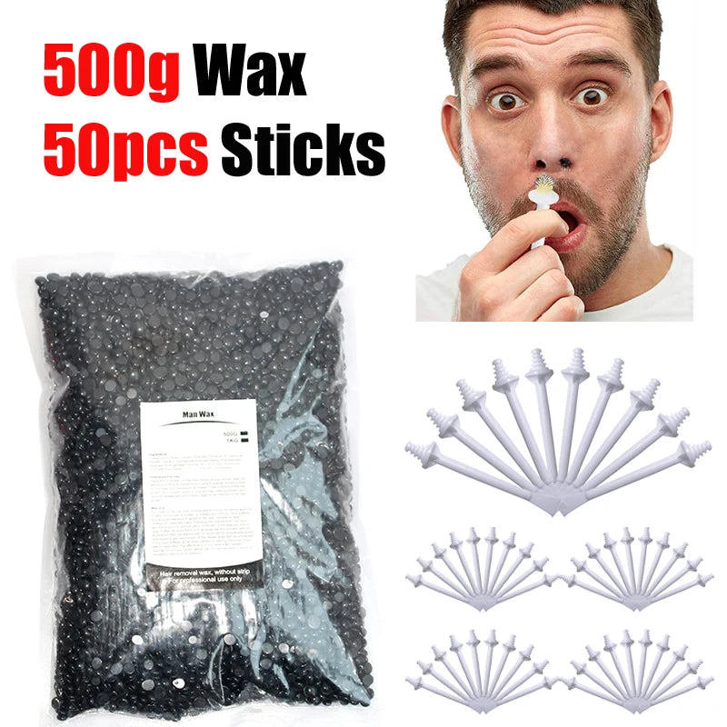Neus & Oor Ontharing Wax Kit – Pijnloos & Snel