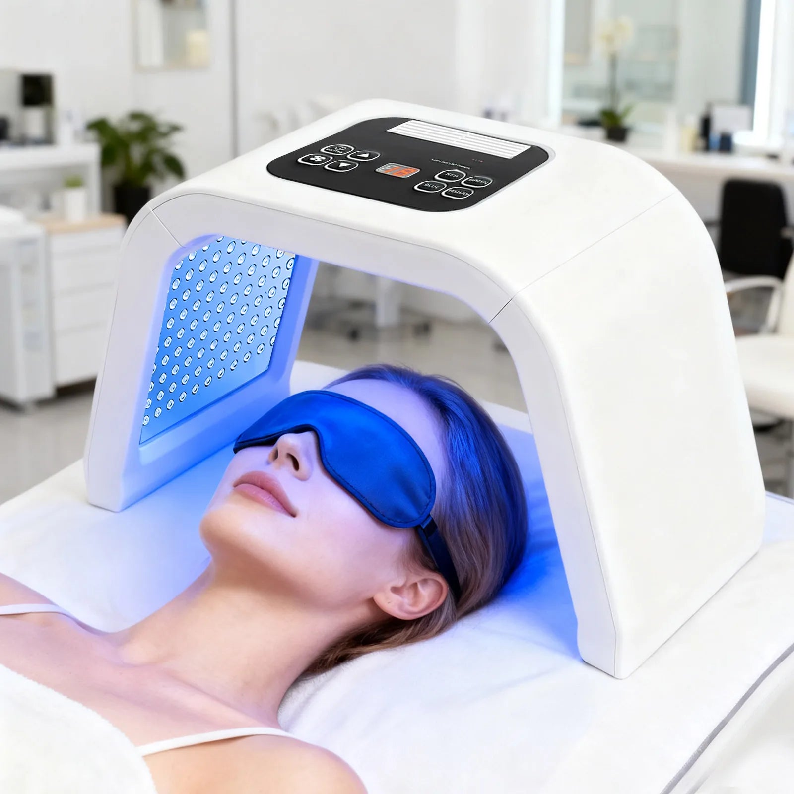 7-Kleuren PDT LED Gezichtsmasker – Professionele Photon Therapie