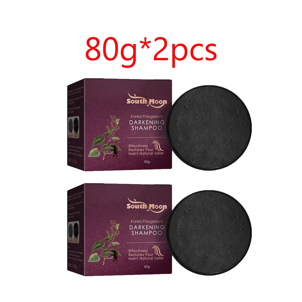 Polygonum Multiflorum Shampoo Soap Remove Dandruff Reduct Hair Loss Restore Natural Black Hair Strengthen Hair Roots Hair Care Kenza Beauty Lab
