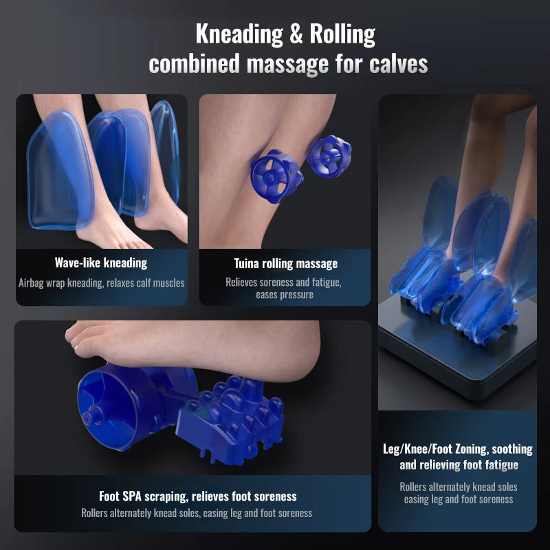 4D Massagestoel Zero Gravity — Spraakbediening, Verwarming, Bluetooth & Airbags