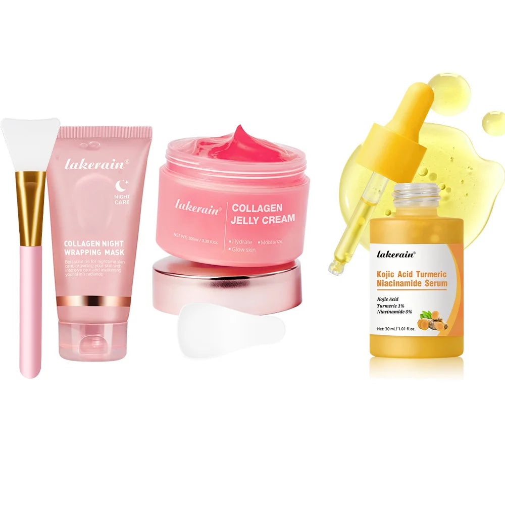 Collageen Jelly Crème Peel-Off Nachtmasker — Hydratatie & Verstrakking