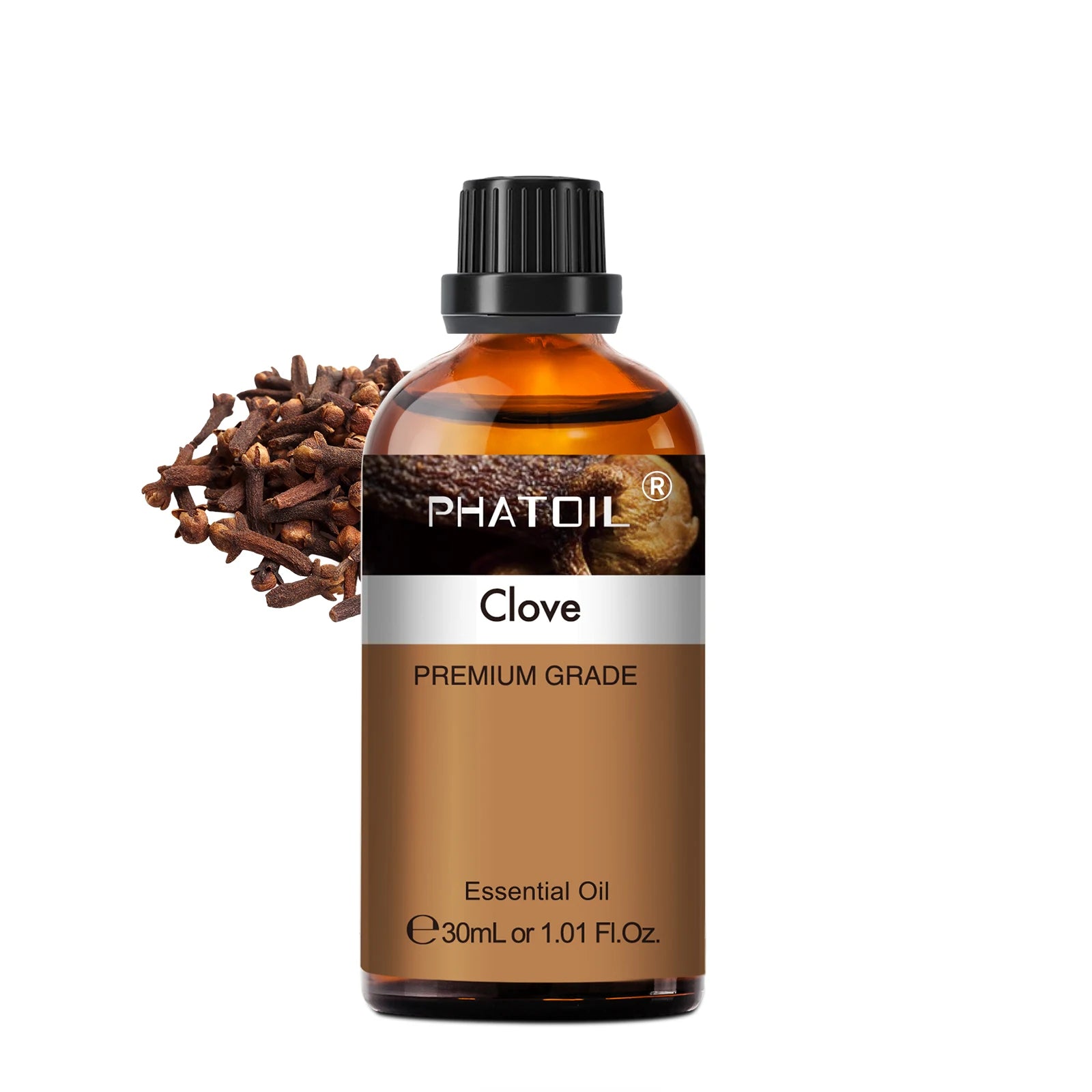 PHATOIL Essentiële Oliën Set 30ml – Lavendel, Citroen, Eucalyptus, Sandelhout & Bergamot voor Diffuser & DIY