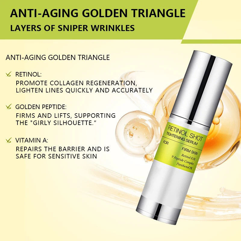 Retinol Crème Shot — Verstrakking & Poriënverkleining