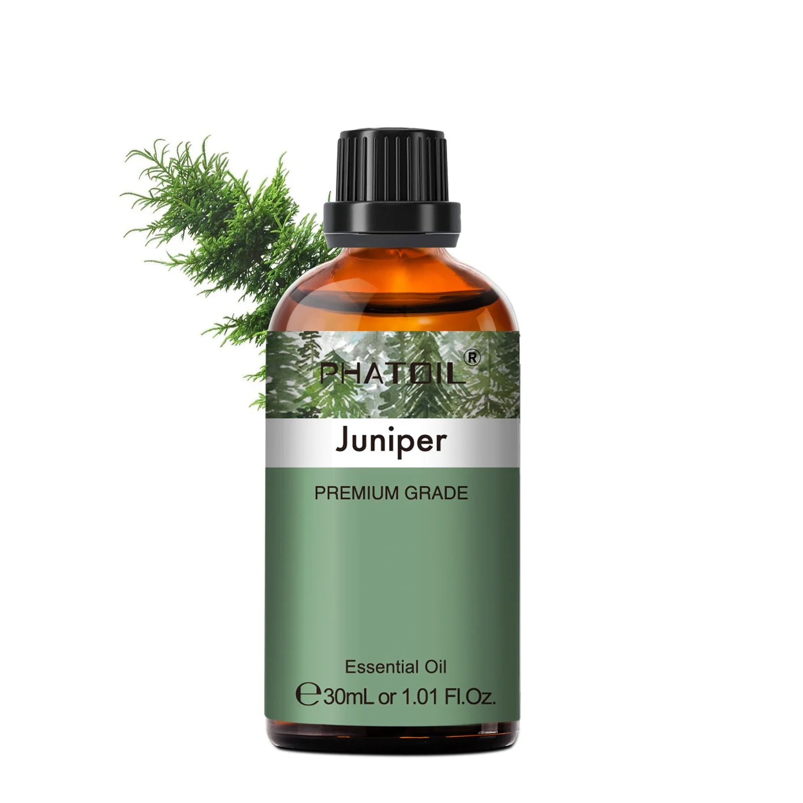 PHATOIL Essentiële Oliën Set 30ml – Lavendel, Citroen, Eucalyptus, Sandelhout & Bergamot voor Diffuser & DIY